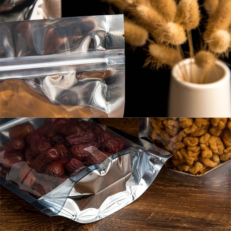 Sacos para Embalagem de Alimentos com Janela Transparente