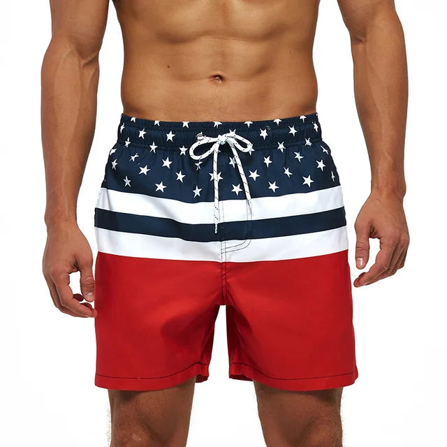 Shorts de Praia Masculinos Datifer