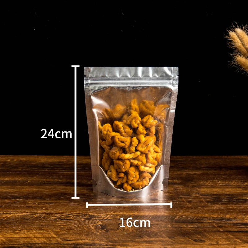 Sacos para Embalagem de Alimentos com Janela Transparente