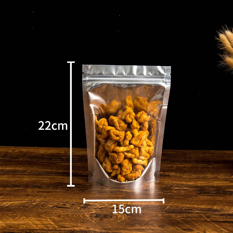 Sacos para Embalagem de Alimentos com Janela Transparente