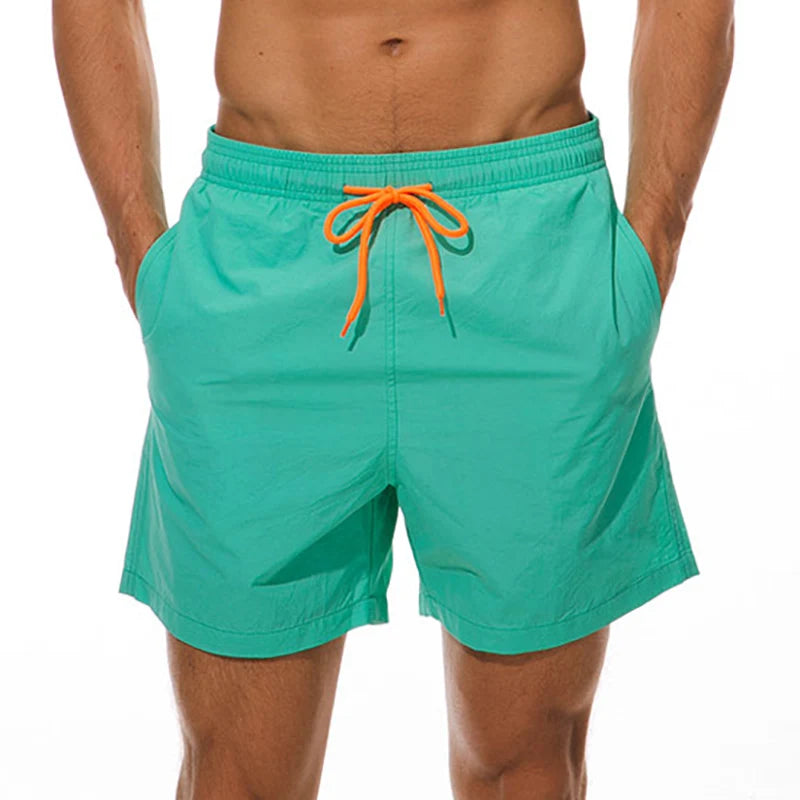 Shorts Masculinos ESCATCH – Secagem Rápida e Conforto para Praia, Corrida ou Natação