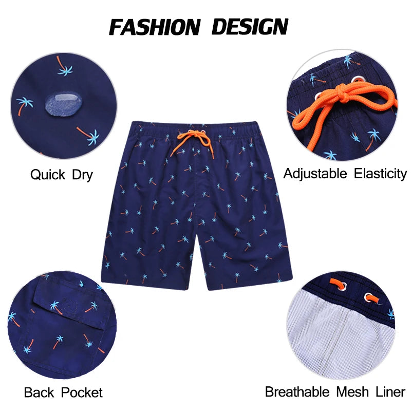 Shorts de Praia Masculinos Datifer