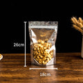 Sacos para Embalagem de Alimentos com Janela Transparente