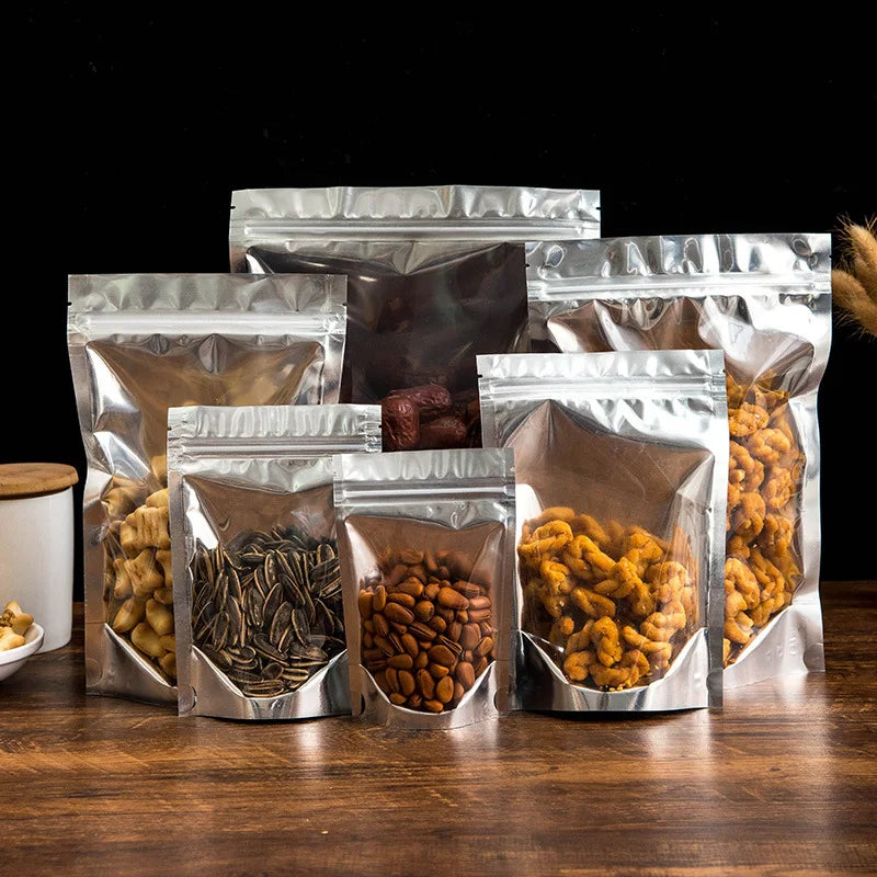 Sacos para Embalagem de Alimentos com Janela Transparente