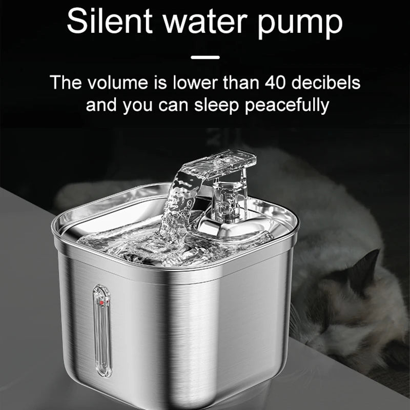 Fonte Automática de Água para Gatos e Cães Pequenos
