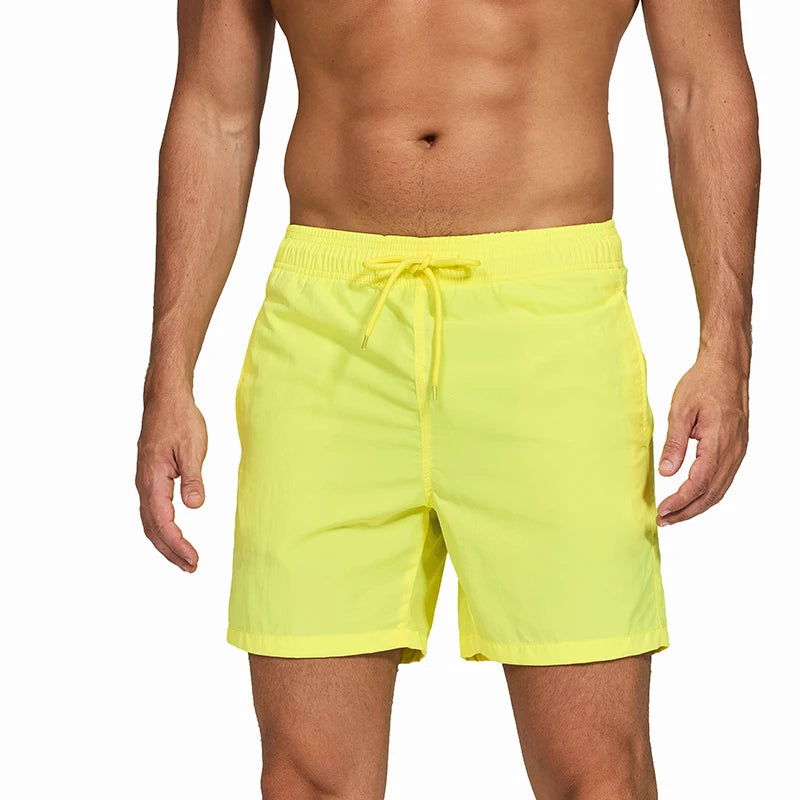 Shorts Masculinos ESCATCH – Secagem Rápida e Conforto para Praia, Corrida ou Natação