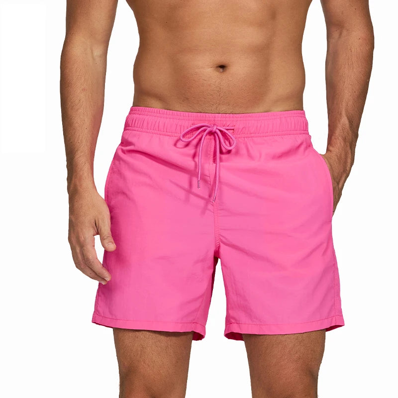 Shorts Masculinos ESCATCH – Secagem Rápida e Conforto para Praia, Corrida ou Natação