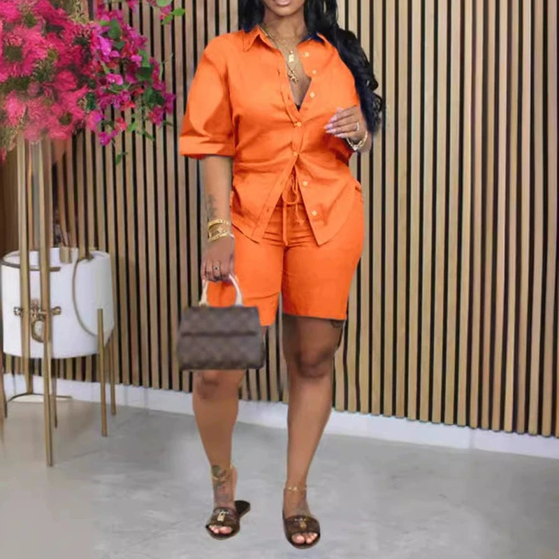 Conjunto Feminino LCSKERIAL – Estilo Office Lady com Conforto e Elegância!