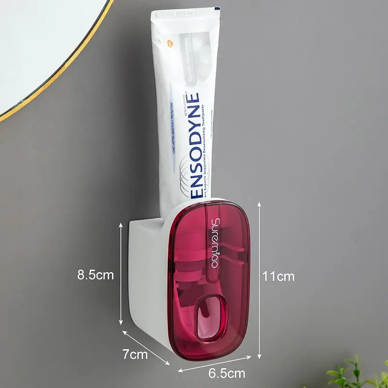 Dispenser automático de pasta de dente