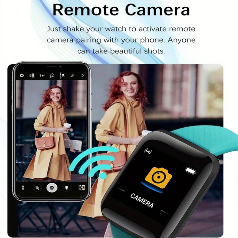 Relógio Inteligente CHAONB 116 Plus – Seu Estilo, Seu Ritmo!